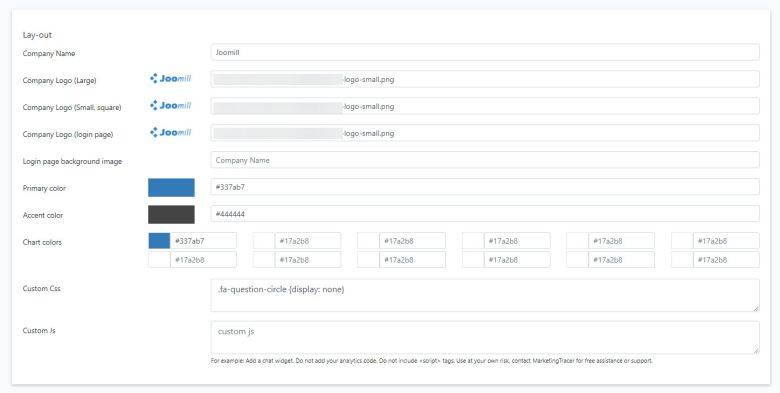 White Label SEO Dashboard Eigen Huisstijl