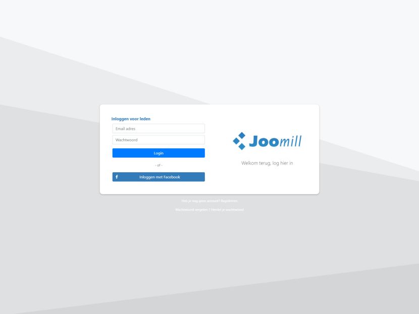 White Label SEO Dashboard Login Scherm